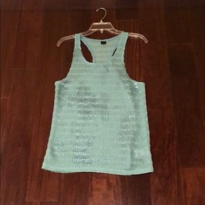 Light Blue Knit Tank